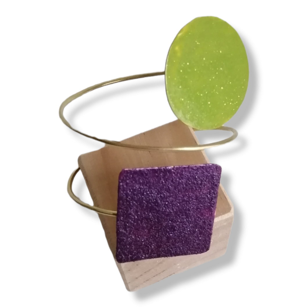 bracciale geometrie doppio giro