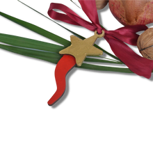 Carica l&#39;immagine nel visualizzatore di Gallery, corno con stella
